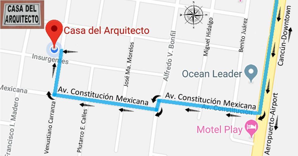 شقة Casa Del Arquitecto كانكون المظهر الخارجي الصورة